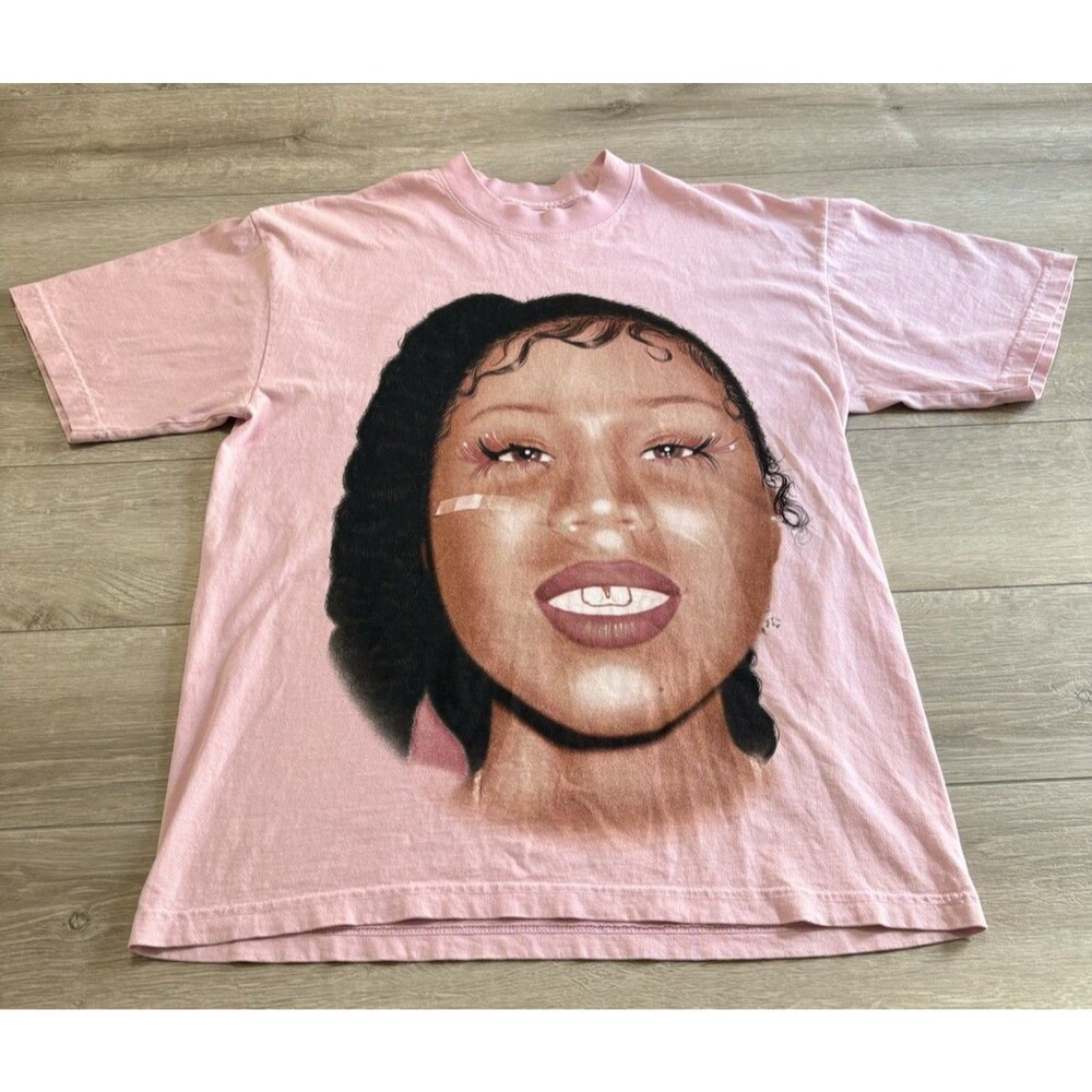 DRAKE RELATED It's All a Blur Tour Pink Short Sleeve T Shirt Her Loss 2023 Rap M